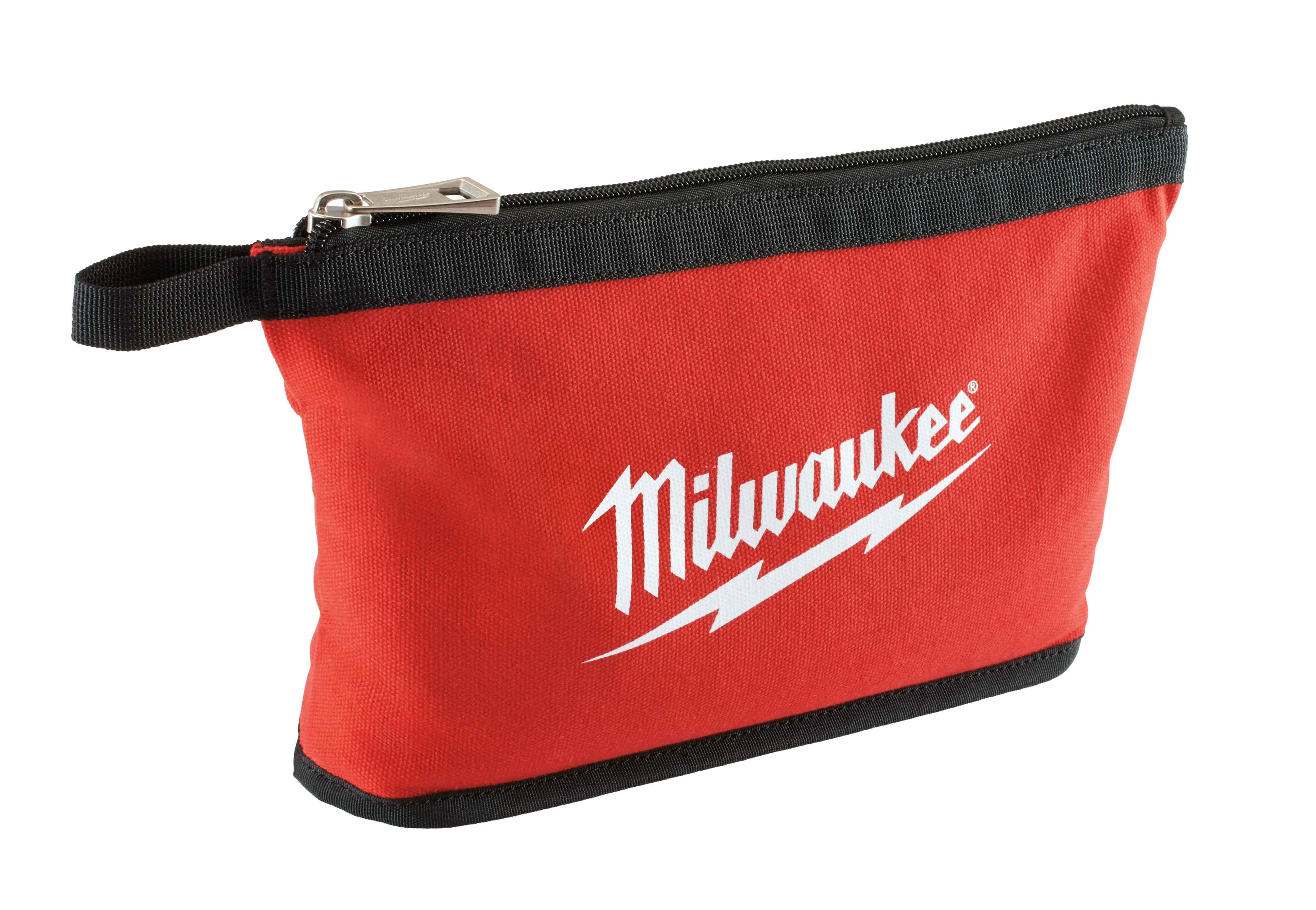 Milwaukee® 48-22-8180 Heavy Duty Zipper Pouch, #10 Canvas, Red